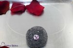 Violet, Vintage Hochzeitskette mit einem Stein